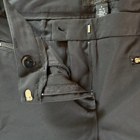 Kenneth Cole Black Ankle Dress Pants Career Office Business Size 6 (31.5x27.5) - Picture 8 of 11